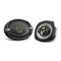 Колонки автомобильные Jvc CS-DR695HP, 15x23 см (6x9 дюйм.), комплект 2 шт