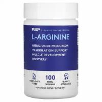 RSP Nutrition, L-Arginine, 100 Capsules