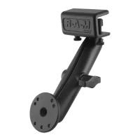 RAM-B-177-C-202 Крепление RAM Glare Shield Clamp с круглой пластиной