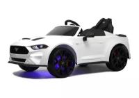 Детский электромобиль Ford Mustang GT (A222MP) белый (RiverToys)