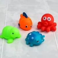 Игрушки для ванной Крошка Я Набор игрушек для игры в ванне «Малыши», 4 шт., виды микс