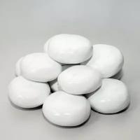 Декоративные керамические камни SteelHeat белые (14 шт)