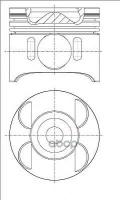 Поршень В Комплекте Om651 NURAL арт. 87-433400-00