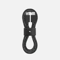 Кабель Native Union Belt USB-C/Lightning Short чёрный, Размер ONE SIZE