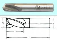 Фреза Шпоночная d 3,0х 5х32 ц/х Р18 \