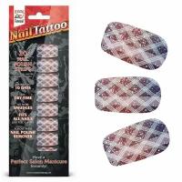 Erotic Fantasy Набор лаковых полосок для ногтей Блестящий градиент Nail Foil