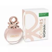 Benetton Colors Woman Rose туалетная вода 50 мл для женщин