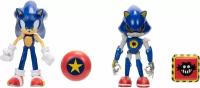 Игровые наборы и фигурки: Набор фигурок Металлический Соник и Классический Соник - Sonic The Hedgehog, Jakks Pacific