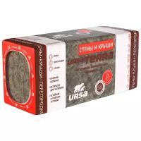 URSA Terra 36PN Стены и крыши минеральная вата 1250х610х100мм (3,81м2=0,38м3) (упак. 5шт.)