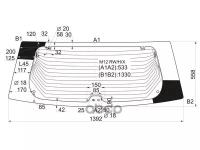 Стекло Заднее С Обогревом Nissan Prairie/Liberty 98-05 XYG арт. M12 RW/H/X