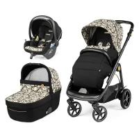 Коляска 3 в 1 Peg Perego Veloce Lounge Modular, Graphic Gold