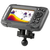 RAM-B-202-LO12 крепление RAM для LOWRANCE Hook² серий, шар 25 мм (1)