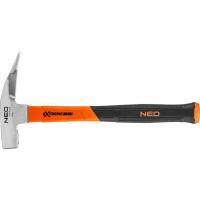 Шиферный молоток NEO Tools 600 г, рукоятка из стекловолокна 25-131