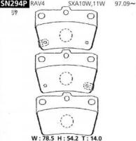(sumitomo-яп.) колодки тормозные Advics / Sumitomo SN294P