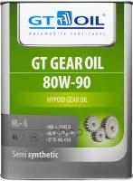 Масло Трансмиссионное 80W90 Gt Gear Oil Gl-4 4L Синтетика GT OIL арт. 8809059407769