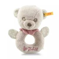 Погремушка Steiff Hello Baby Lea Teddy bear grip toy with rattle in gift box (Штайф Мишка Лея в коробке 15 см)