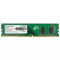 Оперативная память DDR-4 DIMM 8Gb (2x4Gb) PC-19200 2400Mhz CL17 Patriot PSD48G2400K