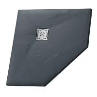 Душевой поддон RGW Stone Tray ST/T-0099G 90x90 графит