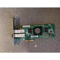 Контроллер Fibre Channel QLE2462, 375-3356-02, Qlogic, Oracle, Sun, 2 x 4 Гбит/сек, PCIe, HBA ОЕМ