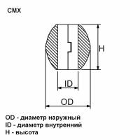 Анод цинковый для валолинии, D50 мм. Martyr