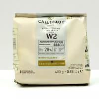Шоколад белый Callebaut 28 % таблетированный, 400 г./В упаковке шт: 1