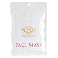 La Mente Восстанавливающая плацентарная маска «Pure Horse» Fair lady pure horse placenta face mask (П 268)