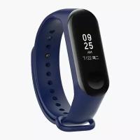 Ремешок Xiaomi Mi Band 3 силиконовый (синий)