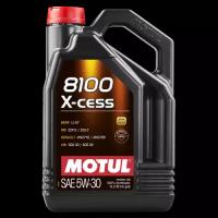 Моторное масло Motul 8100 X-cess 5W-30, 5л