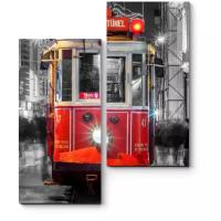 Модульная картина Picsis Турецкий трамвайчик, Стамбул (40x50)