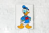 Плакат Дональд Дак/Donald Duck/ Плакат на стену 33х48 см / Постер формата А3+