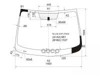 Стекло Лобовое Nissan Qashqai 06-14 XYG арт. NI-J10-VCP LFW/X