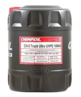 CHEMPIOIL 10W-40 Ch-5 Truck Ultra Uhpd, Ci-4/Sl, Ci-4 Plus, 20Л (Полусинт. Мотор. Масло) Hcv