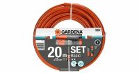 Базовый шланг Gardena 18970-28 Basic Hose Set, 20 м, оранжевый