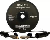 KLOTZ FOAUHR050 HDMI 50M Кабель армированный оптический на катушке