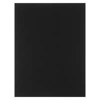 Картон целлюлозный чёрный тонированный, 1.25 мм, 30x40 см, Decoriton, 880 г/м²