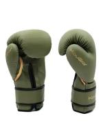 Перчатки боксерские KouGar 8oz, темно-зеленый (KO900-8)