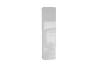 Шкаф навесной НК Мебель Point тип-40 белый глянец / белый матовый 40х29х170 см