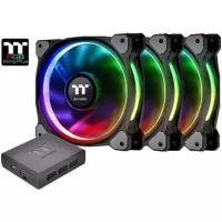 Вентилятор для корпуса Thermaltake Riing Plus 12 LED RGB Radiator Fan TT Premium Edition (3pcs) CL-F053-PL12SW-A