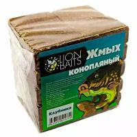 Прикормка Lion Baits Карп/карась Жмых конопляный 520 г (Макуха Клубника)