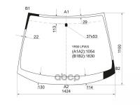 Стекло Лобовое Toyota Noah/Voxy 01-07 XYG арт. YR50 LFW/X