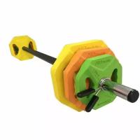 Бодипамп MD Buddy MD3016A 20 кг, черный гриф