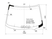 Стекло Лобовое Nissan X-Trail Rhd 00-07 XYG арт. T30-R LFW/X