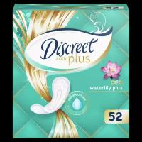 Прокладки ежедневные DISCREET ZonePlus Deo Waterlily Plus, 52шт