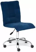 Кресло Tetchair ZERO, флок, синий, 32