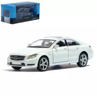 Машина металлическая MERCEDES-BENZ CLS63 AMG, 1:32, инерция, цвет белый