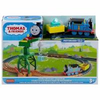 Thomas & Friends Набор игровой Моторизированная трасса Кран Крэнки, HGY79