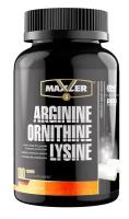Комплекс аминокислот Maxler Arginine-Ornithine-Lysine ( Аргинин Орнитин Лизин ) - 100 капсул