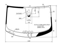 Стекло Лобовое+ Дд+ Камера Audi A3 4d 13-20 XYG арт. AU-A3-14-SED-VCSS LFW/X