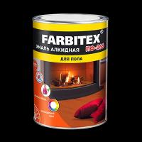 Эмаль ПФ-266 для пола FARBITEX (Артикул: 4300005986; Цвет: Желто-коричневый; Фасовка = 0,8 кг)