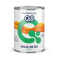 Эмаль ПФ-266 для пола алкидная Formula Q8, глянцевая, 0,9 кг, золотисто-коричневая